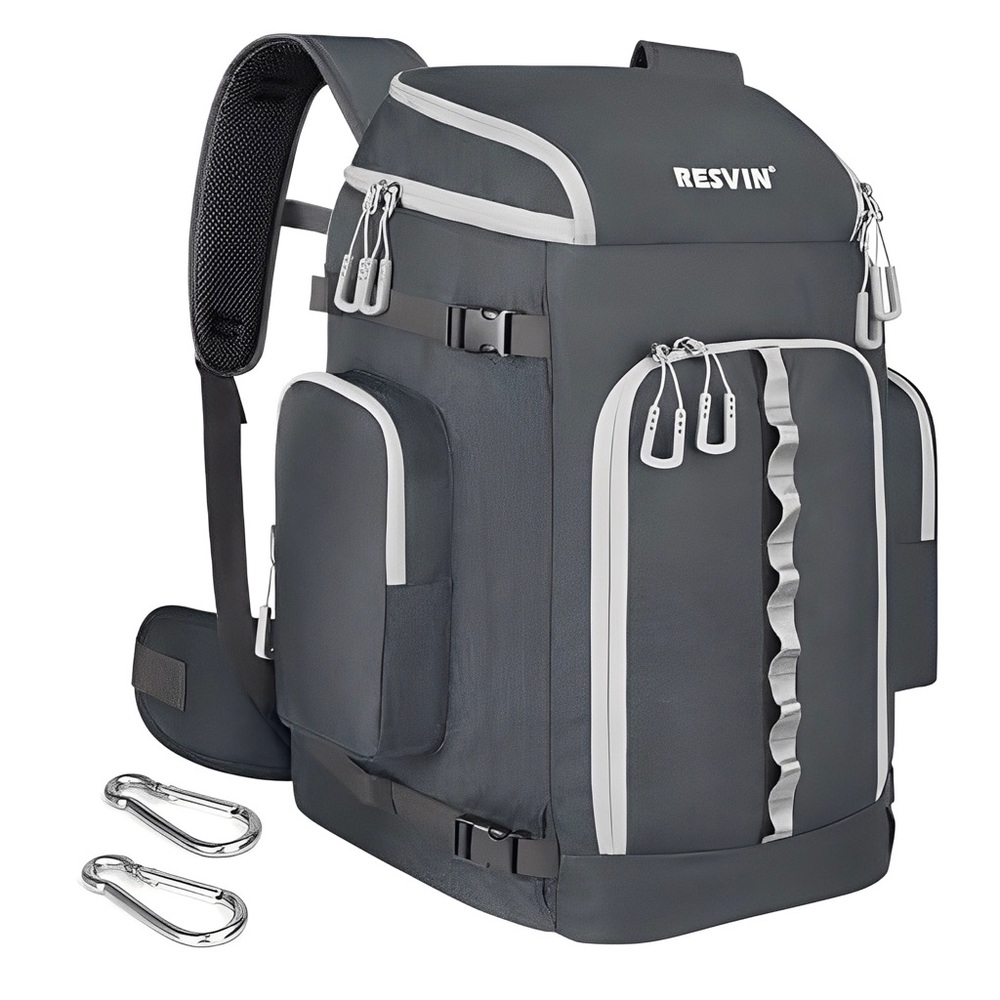 NEW Resvin 65L Ski Boot / Hiking Travel Bag Backpack Waterproof Durable Nylon